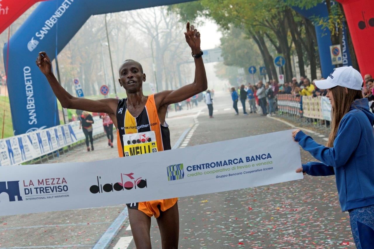 Melly e la novità Scarpini conquistano la Mezza di Treviso