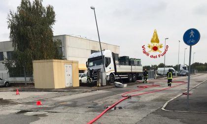 Allarme gas a Spresiano: Vigili del fuoco al lavoro