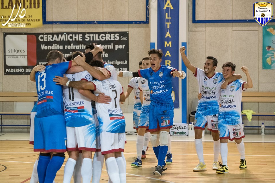 Calcio a 5, Altamarca in Coppa vincono col Carrè Chiuppano