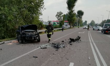 Frontale a Ponte di Piave, quattro i feriti