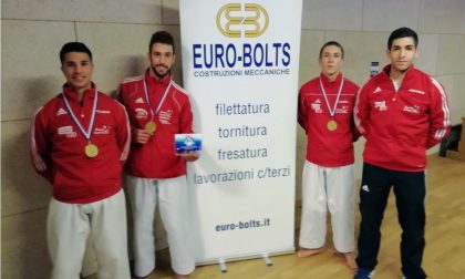 Karate Castelfranco, la squadra maschile Senior dello Sport Target è d'oro