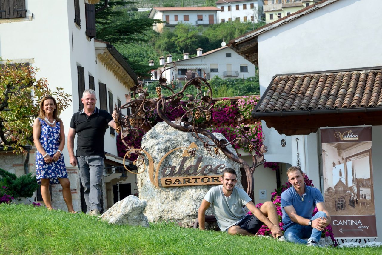 Valdoc Sartori, culto del vino nelle colline eroiche