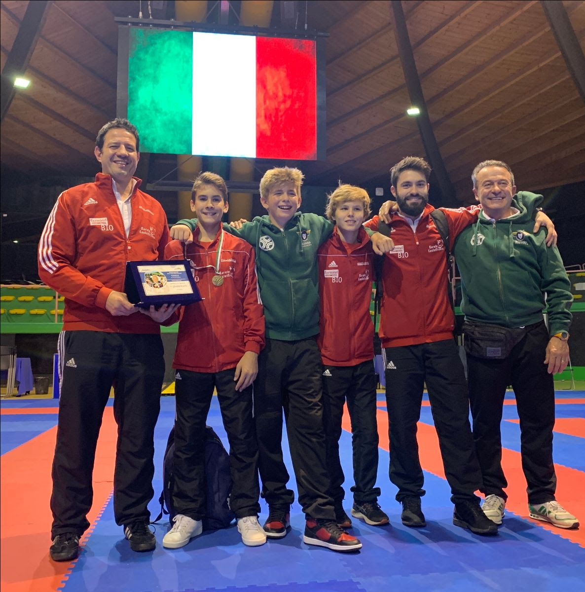 Campionati italiani Karate: il castellano Alvise Toniolo è il più giovane a salire sul podio