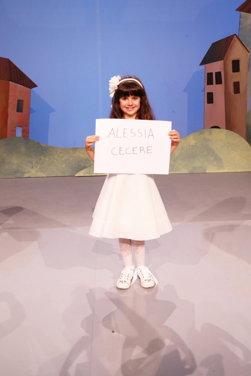 La piccola Alessia protagonista al 62esimo Zecchino d’Oro