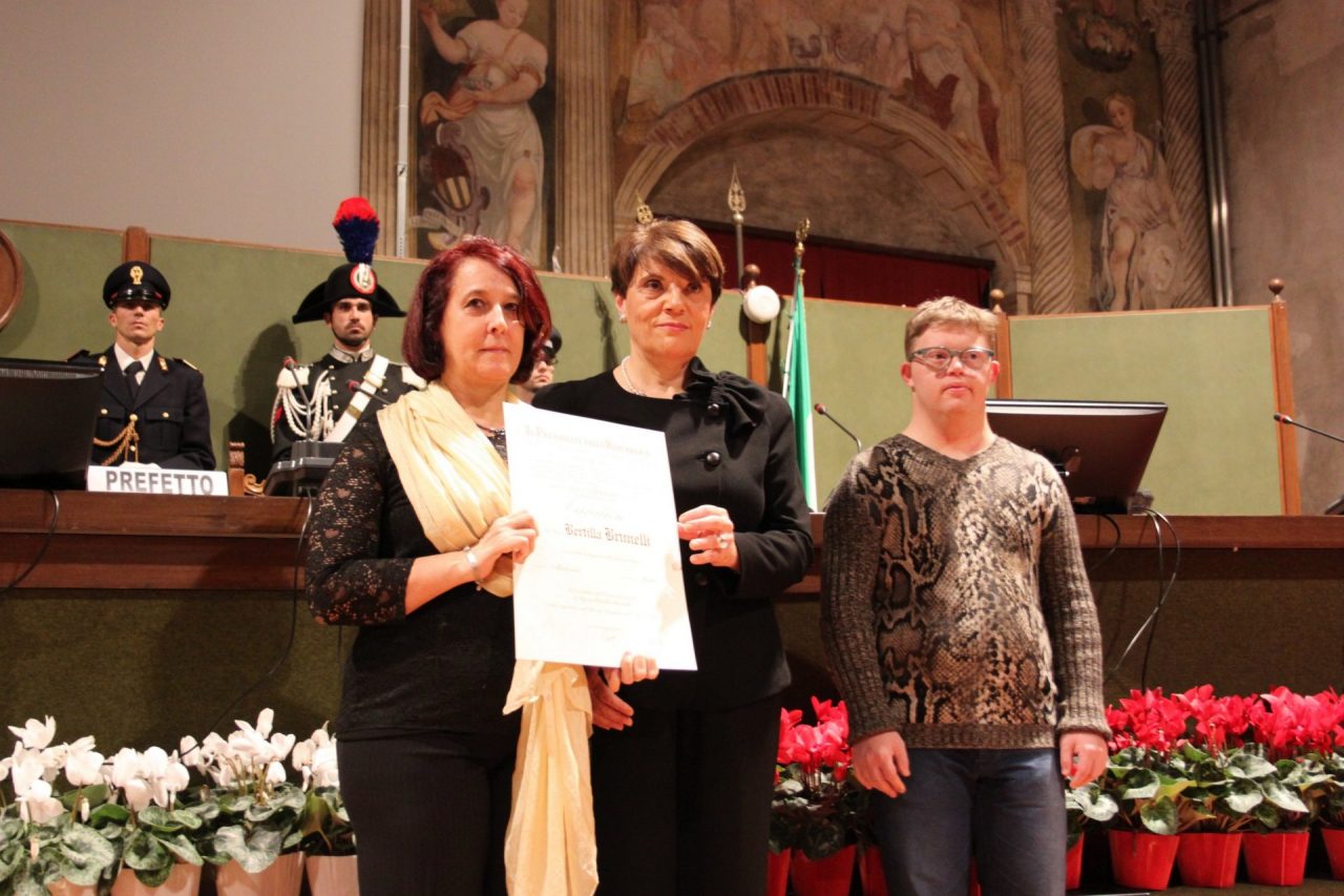 Bertilla Brunelli è Cavaliere dell’Ordine al Merito della Repubblica Italiana
