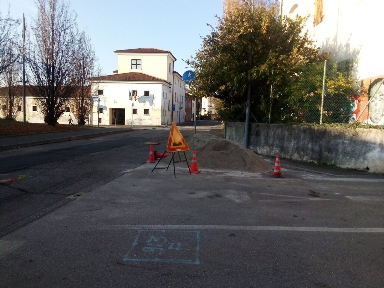 Montebelluna, anticipata la chiusura dei lavori in centro