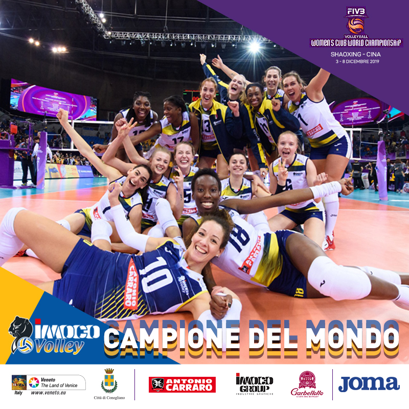 Imoco Conegliano è campione del mondo (GALLERIA FOTOGRAFICA)