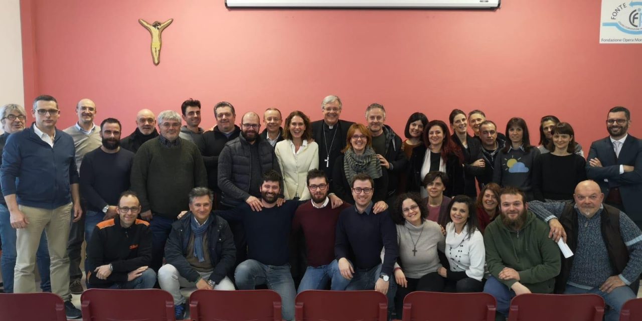 Cfp Fonte, il vescovo Michele Tomasi ha incontrato docenti e personale