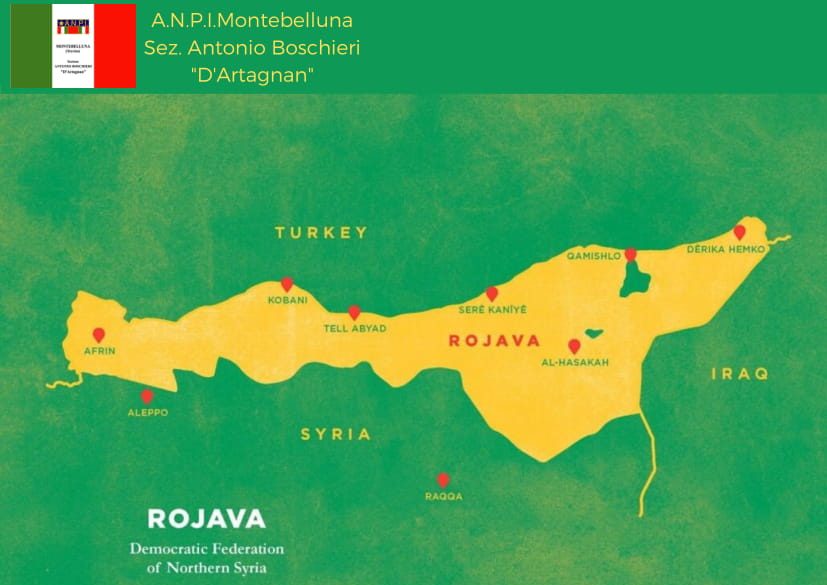 Anpi Montebelluna: pranzo solidale per la popolazione civile della Rojava