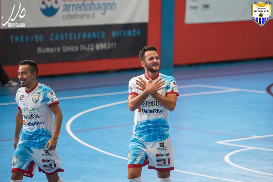 Calcio a 5, ottovolante Altamarca a Bologna