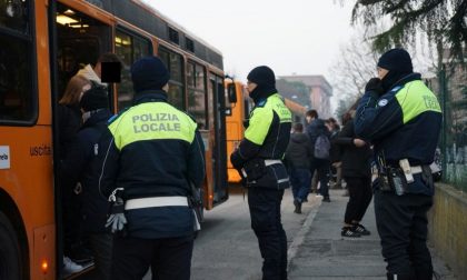 Polizia locale Treviso: blitz su quattro autobus