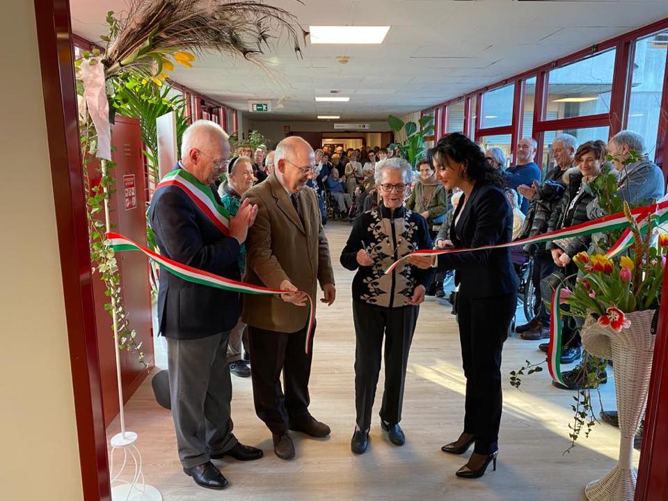 Centro Sartor Castelfranco, inaugurata la ristrutturazione del nuovo nucleo con l’Angolo dei Ricordi