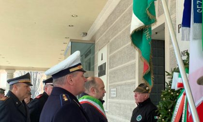 Giorno del Ricordo a Montebelluna, deposta la corona commemorativa al Municipio