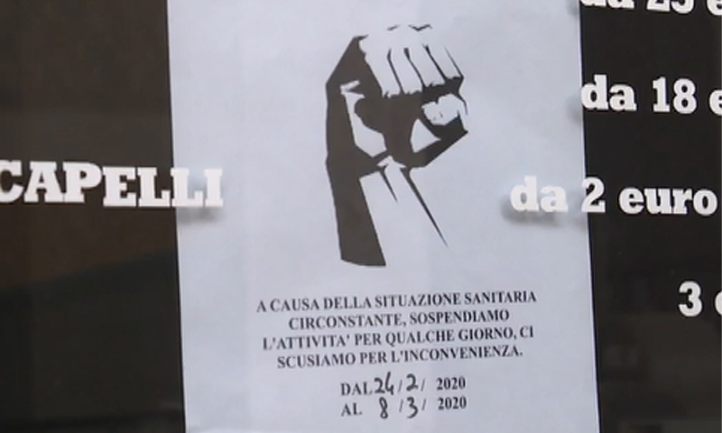 Negozi cinesi chiusi per Coronavirus: l’auto quarantena a Treviso e Mestre