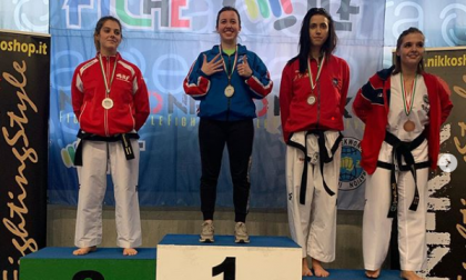 Da Oderzo con furore: Agnese campionessa italiana di Taekwon-do per la sesta volta