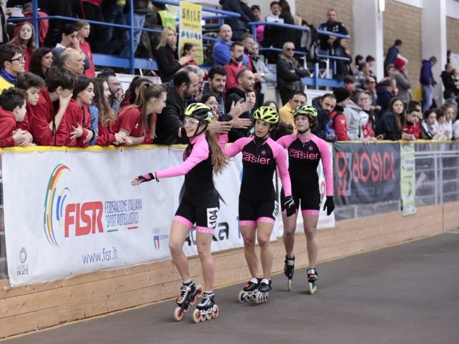 Polisportiva Casier, tre ragazze tricolori