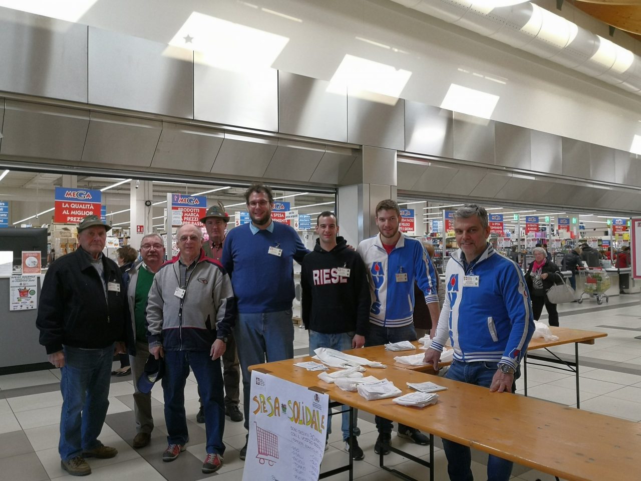 Spesa solidale 2020 ad Asolo, grande successo