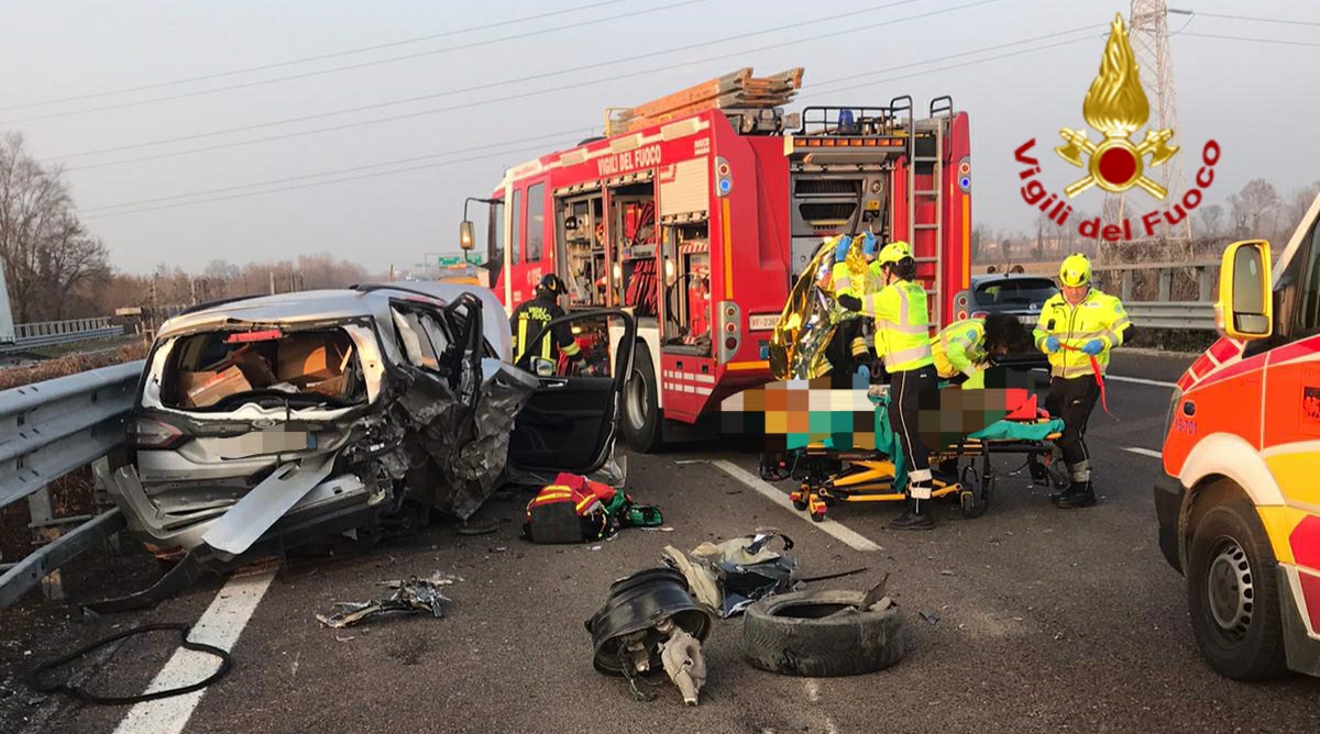 Schianto in A27, un guasto all’origine dell’incidente