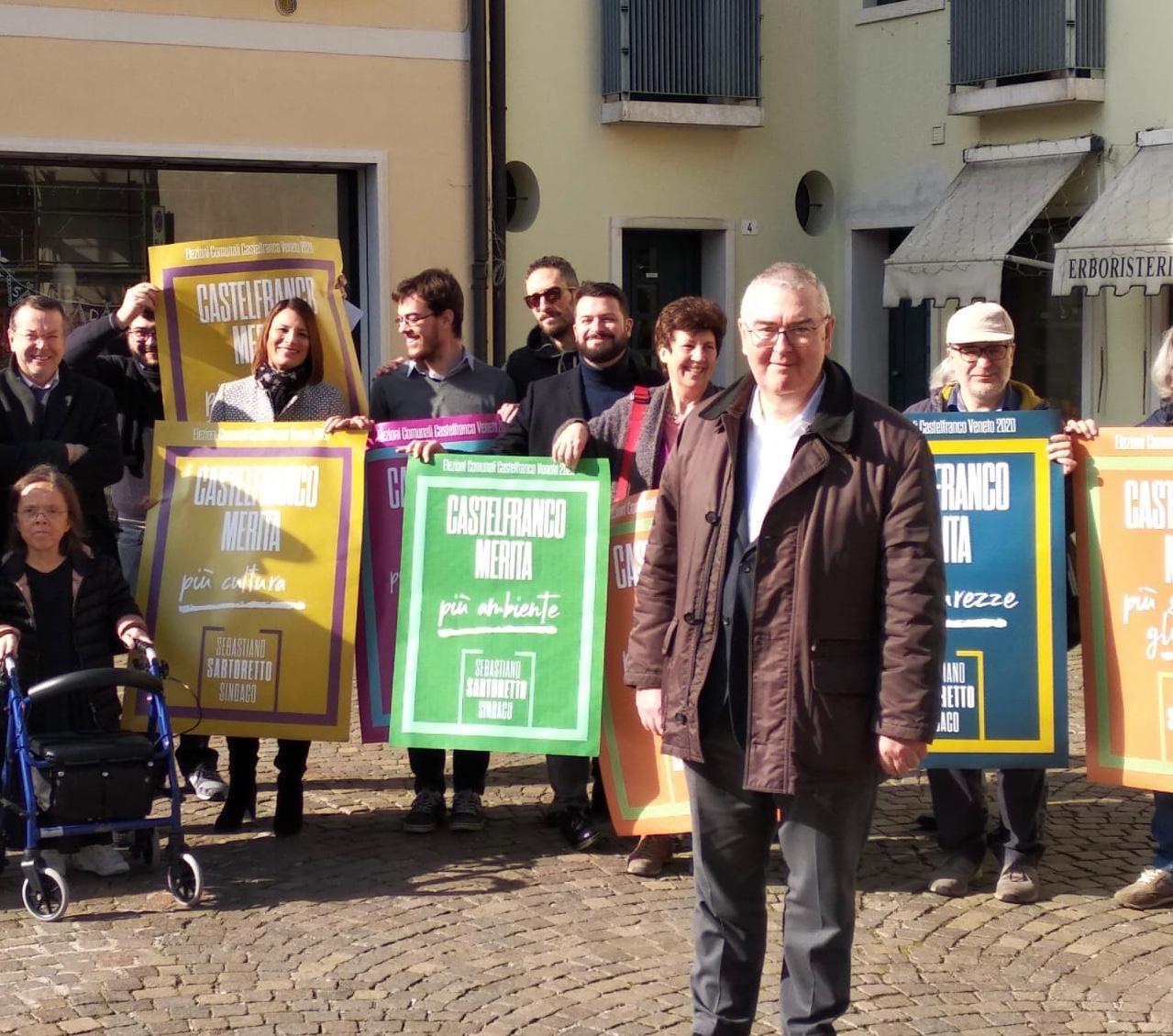 Elezioni comunali Castelfranco: presentato il candidato Sartoretto