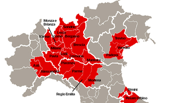 Coronavirus Veneto paralizzato: Treviso, Padova e Venezia zone rosse