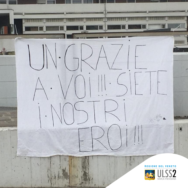 San Giacomo Castelfranco e Ca' Foncello, altri striscioni: "Siete il nostro orgoglio, grazie"