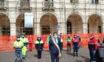 Bandiere a mezz’asta e minuto di silenzio: Castelfranco ha pianto le vittime del Coronavirus FOTO E VIDEO