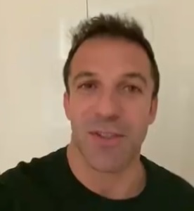 Alex Del Piero, il video per il “suo” Veneto: “State a casa”