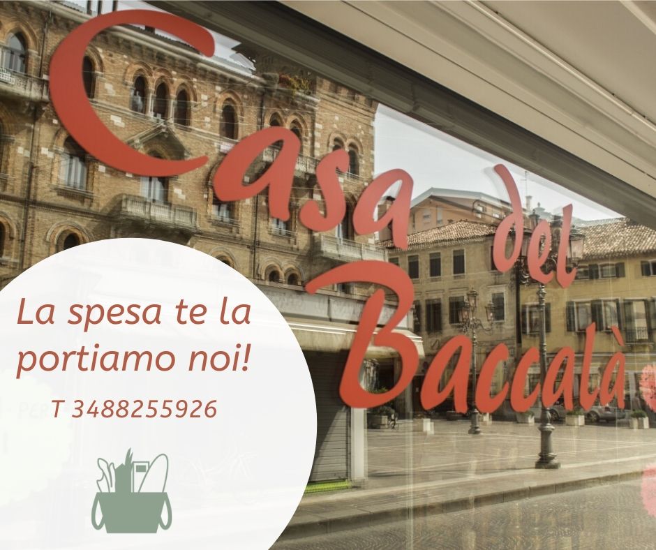 I negozi che consegnano la spesa a domicilio a Treviso: la Casa del Baccalà
