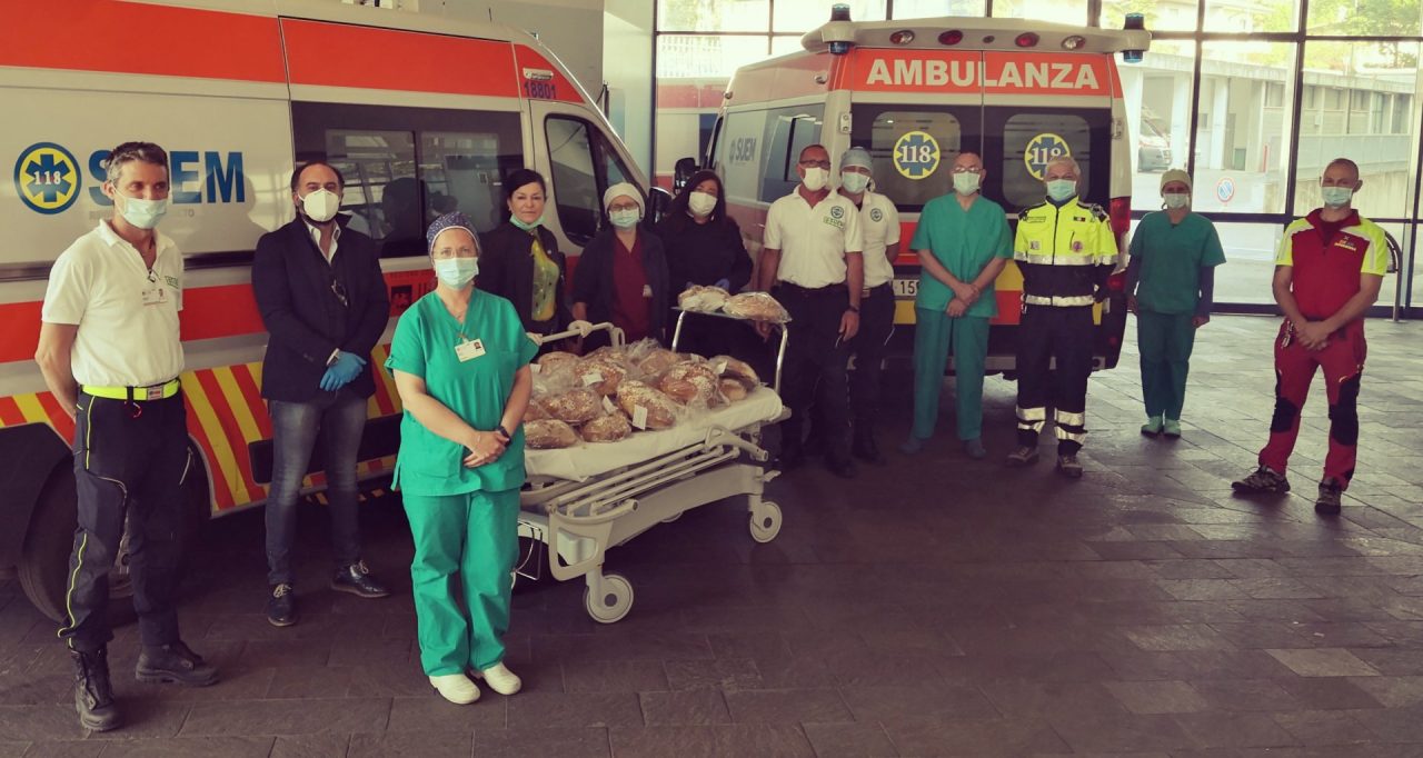 Lega Montebelluna, donate 50 focacce artigianali al San Valentino e alla Protezione civile