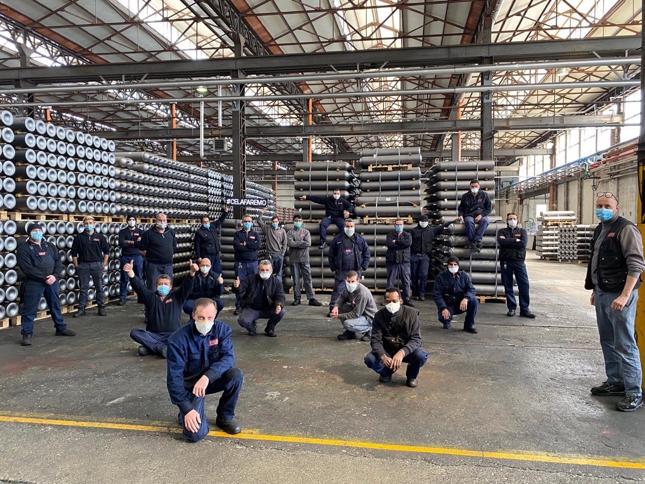 Faber Castelfranco, produzione di bombole d’ossigeno assicura fornitura degli ospedali in Italia e all’estero