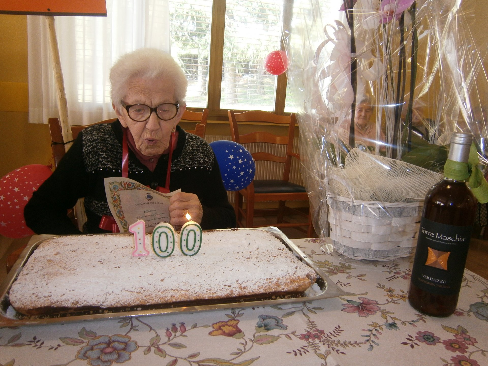 Nonna Gilda da Possagno compie 100 anni: tanti auguri!