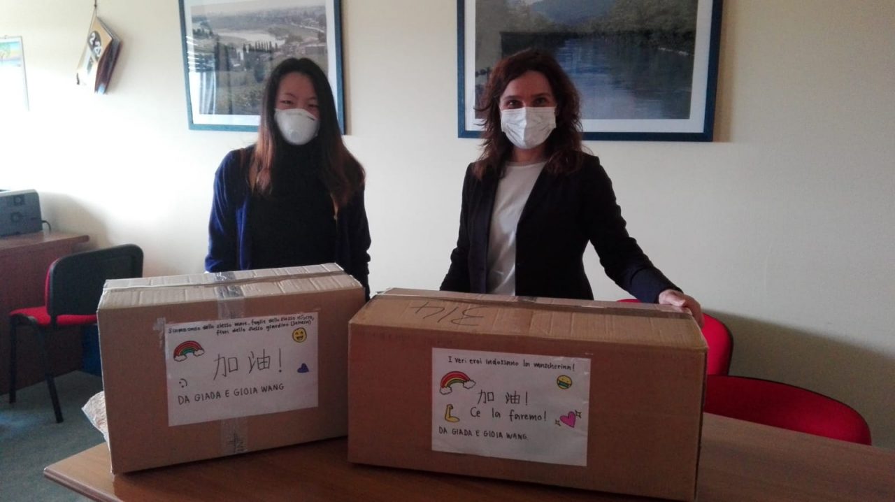 San Giacomo Castelfranco, la visita speciale (con doni) della portavoce della comunità cinese