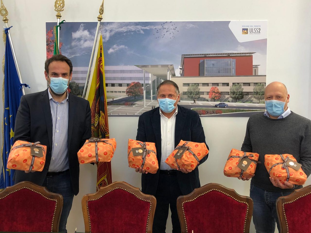Ospedali trevigiani, una solidarietà infinita nel segno della Pasqua – FOTO