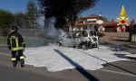 Incendio auto stamattina a Trevignano: nessun ferito