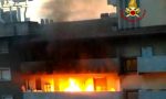 Incendio Conegliano, terrazza va a fuoco: paura in centro