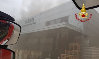 Principio d'incendio alla Valdo spumanti di Valdobbiadene: risolvono i Vigili del fuoco