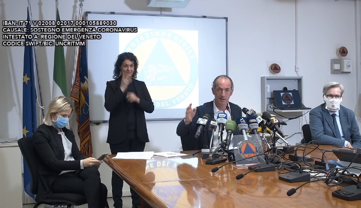 Ordinanza Veneto e Governo, Zaia: “Noi col freno a mano tirato, così gli altri ci fregano”