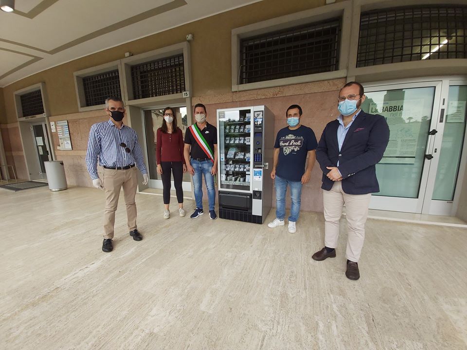 Mascherine a prezzi calmierati, il distributore è sbarcato anche a Pederobba