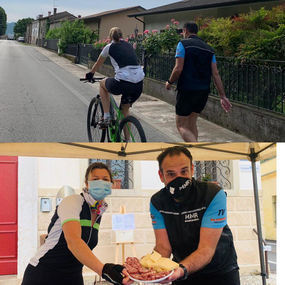 100 Km di solidarietà, l'impresa del sindaco Conte: "Stanco ma felice" - FOTO E VIDEO