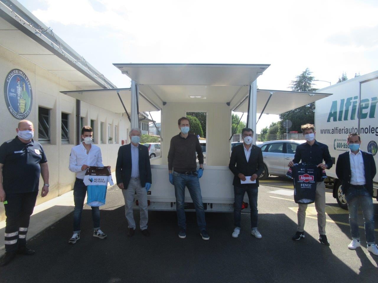 Aperisocial Ca’ del Poggio, mille euro per la Protezione civile di Conegliano – FOTO