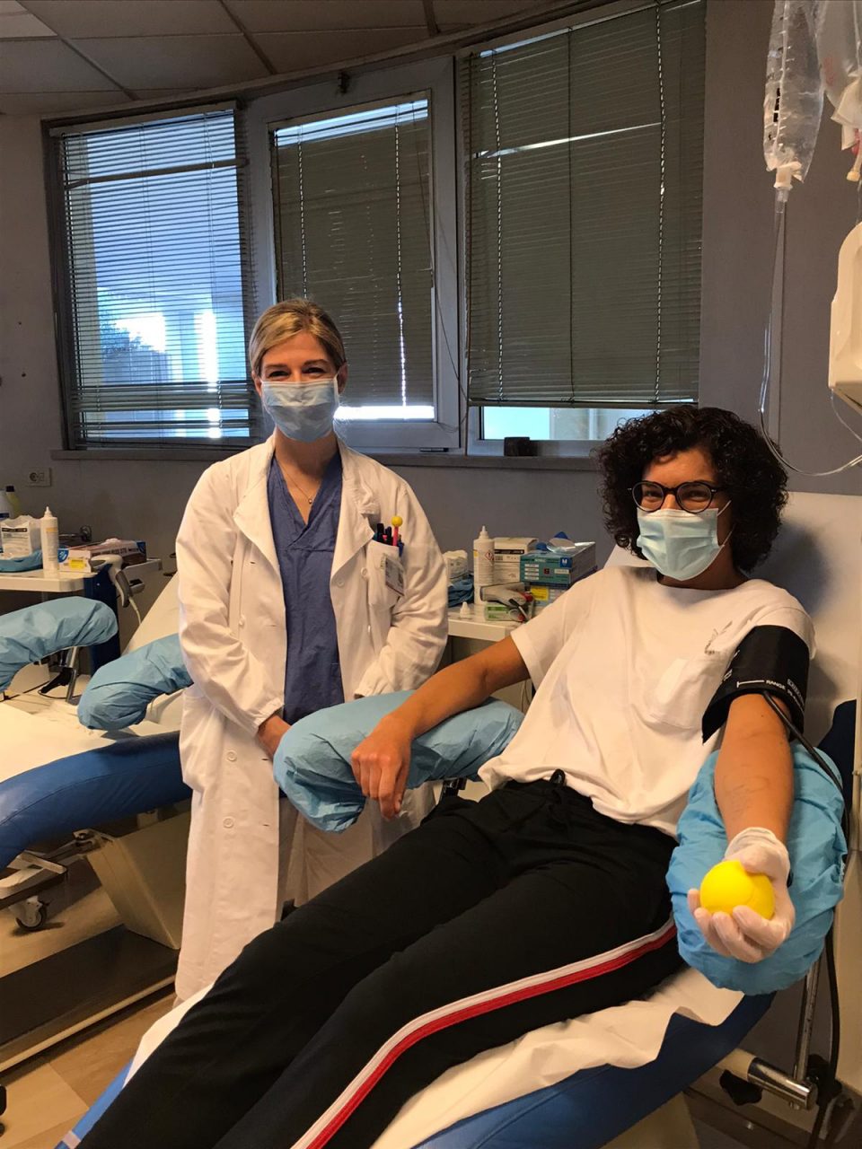 Banca del plasma: prima donazione al Ca’ Foncello di una paziente guarita dal Covid