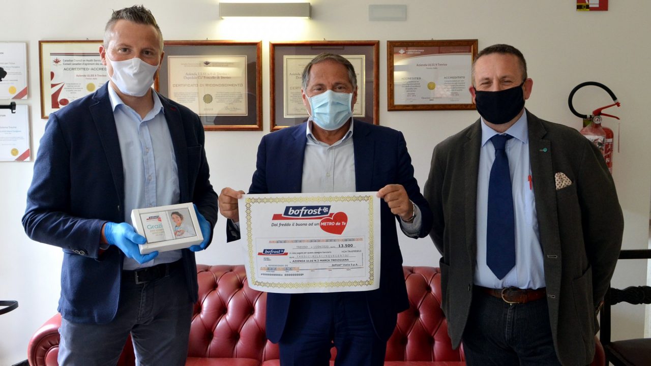 Lista del cuore ospedali Ulss2: i gesti di Aperyshow, Bofrost e Centelan