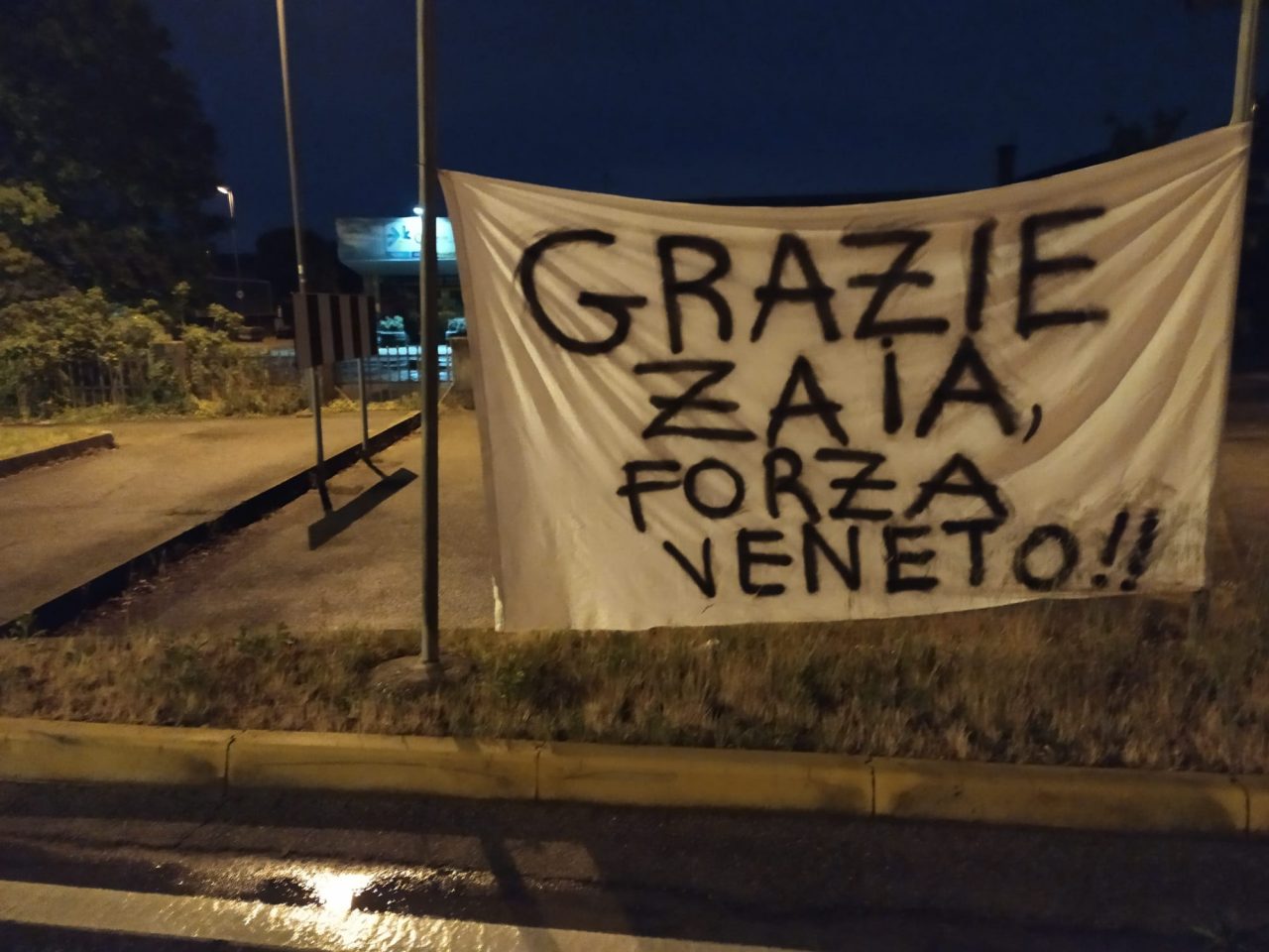 Lega Giovani Treviso, lettera e striscioni per Zaia: “Grazie Governatore” – FOTO