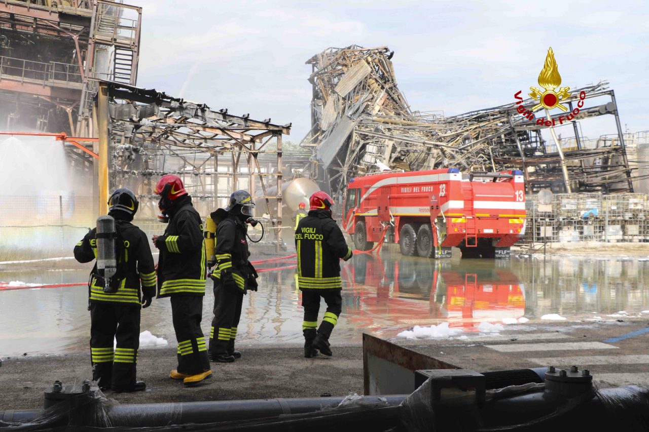 Incendio Marghera