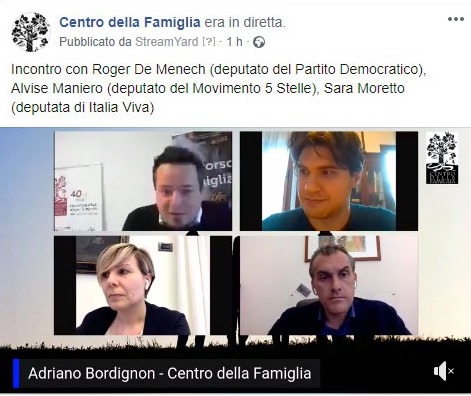 Centro Famiglia Treviso, l’impegno dei parlamentari veneti: “Assegno Unico strutturale e Parità non solo sulla carta”