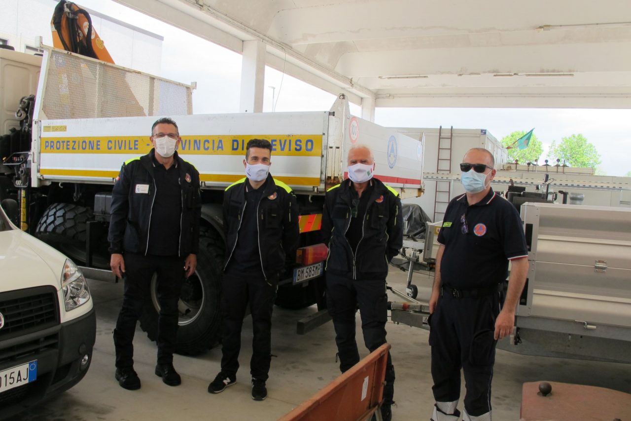 Protezione civile: 1.763 volontari hanno donato 17.071 ore di lavoro durante il lockdown