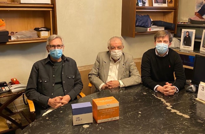 Benetton Rugby, donati kit diagnostici rapidi al Ca’ Foncello con Progetto Internazionale srl