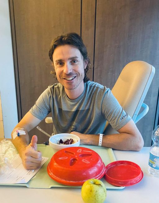 Infezione cerebrale, Damiano Cunego in ospedale: "Mi serve un periodo di cura"