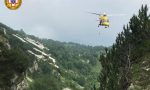 Borso del Grappa, 50enne tedesco precipita col parapendio: recuperato dal Soccorso alpino della Pedemontana