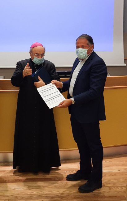 Diocesi Vittorio Veneto, donati all'ospedale di Costa 126mila euro